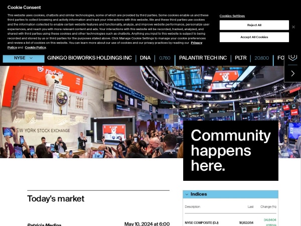 纽约证券交易所（NYSE）