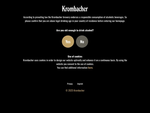 科隆巴赫啤酒_Krombacher