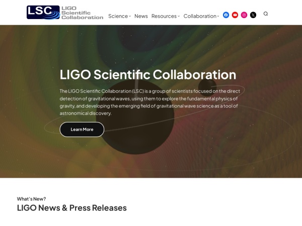 激光干涉引力波天文台_LIGO